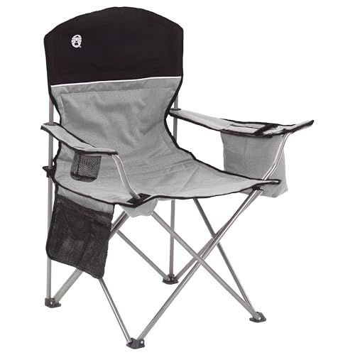 Coleman Portable Camping Chair with 4-Can Cooler