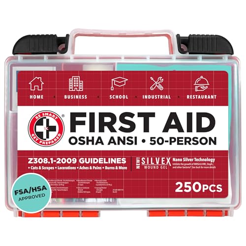 Be Smart Get Prepared OSHA/ANSI First Aid Kit