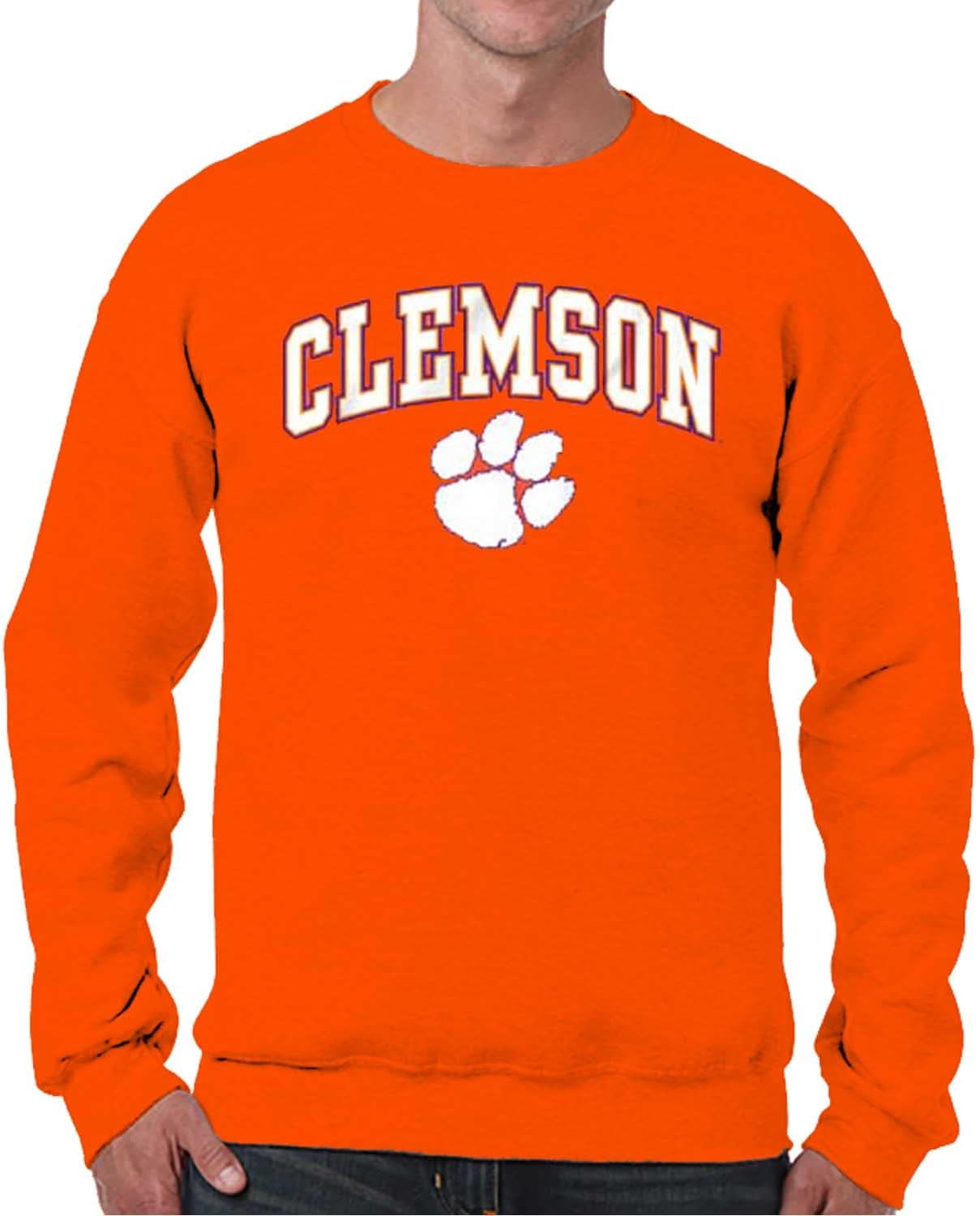 Campus Colors Clemson Gameday Crewneck