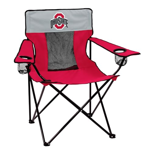 Logo Brands NCAA Ohio State Buckeyes Elite Portable Chair