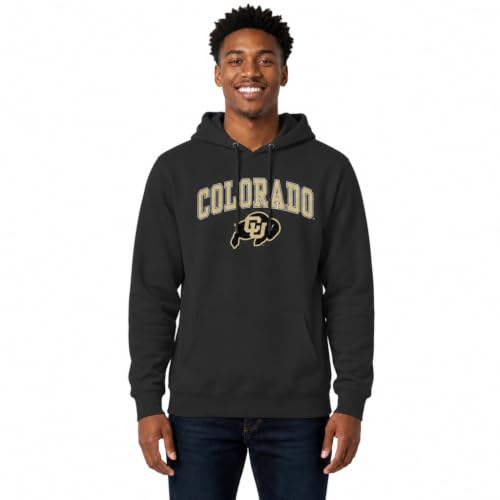 Campus Colors Long Sleeves NCAA Adult Arch & Logo Gameday Unisex Hooded Sweatshirt