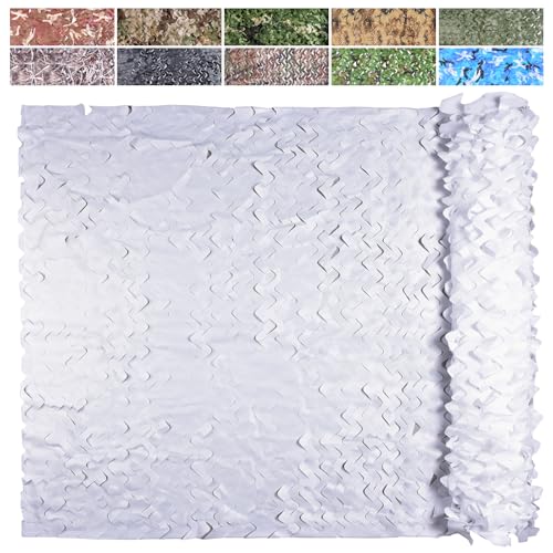 iunio Camo Netting, Camouflage Net, Bulk Roll, Mesh, Cover, Blind for Hunting, Decoration, Sun Shade, Party, Camping, Outdoor