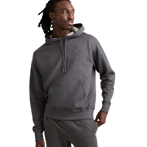 Champion Men's Hoodie, Powerblend, Fleece Comfortable Hoodie, Sweatshirt for Men (Reg. or Big & Tall)