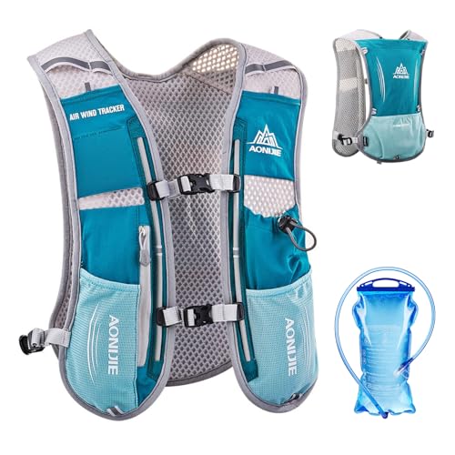 TRIWONDER Hydration Running Vest 5L Lightweight Water Pack for Men Women Hydration Backpack for Trail Race, Hiking, Cycling, Climbing, Camping, Jogging, Marathon