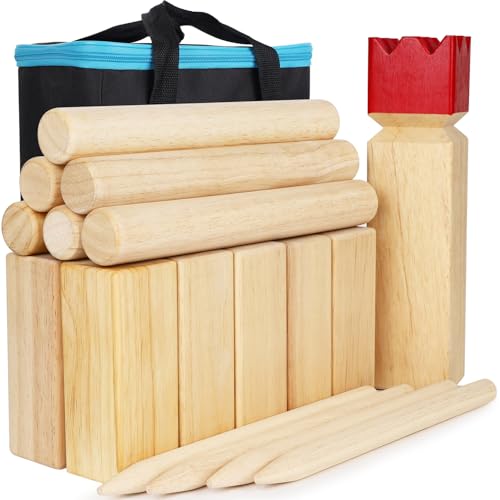 Juegoal Kubb Backyard Game Set