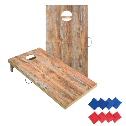 TIANNBU Solid Wood Premium Corn Hole Set