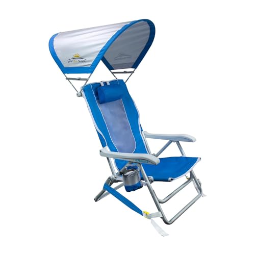 GCI Waterside SunShade Backpack Chair