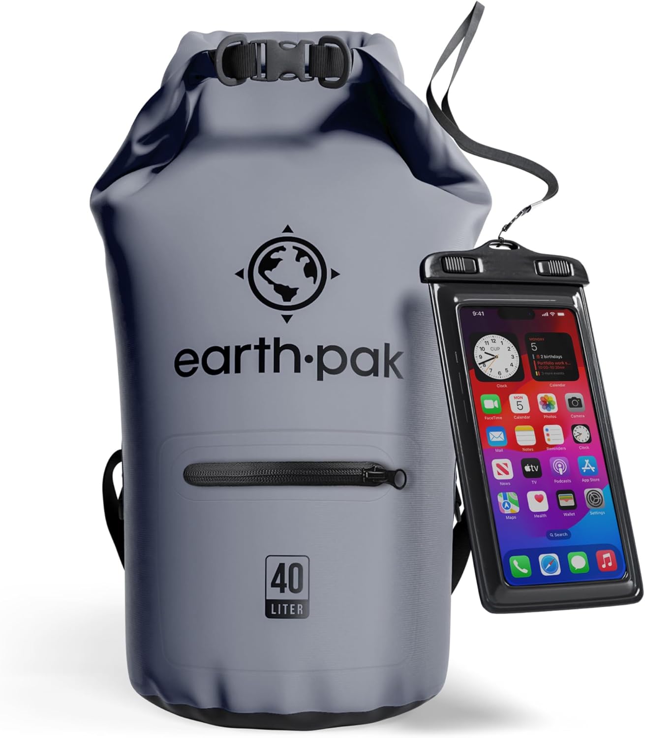 Earth Pak Zippered Dry Bag