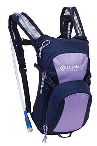 Outdoor Products Tadpole Hydration Pack (Black) (Violet Tulip)