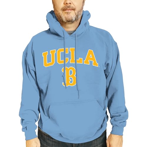 Campus Colors Long Sleeves NCAA Adult Arch & Logo Gameday Unisex Hooded Sweatshirt