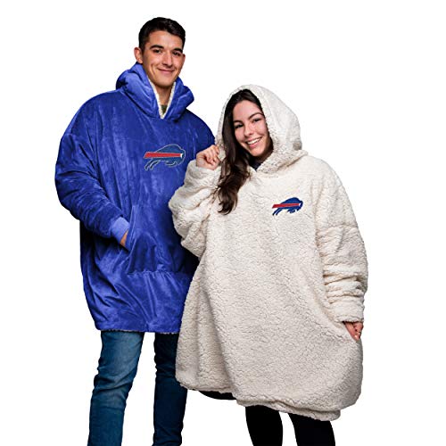 FOCO Unisex Reversible Oversized Sherpa Hoodie