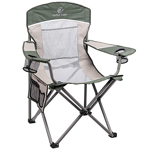 ALPHA CAMP Oversized Mesh Back