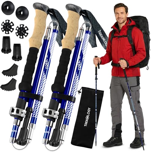 Trekology Trek-Z Collapsible Hiking & Trekking Poles