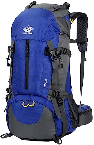 Esup 50L Hiking Backpack Men Camping Backpack with rain cover 45l+5l Lightweight Backpacking Backpack Travel Backpack
