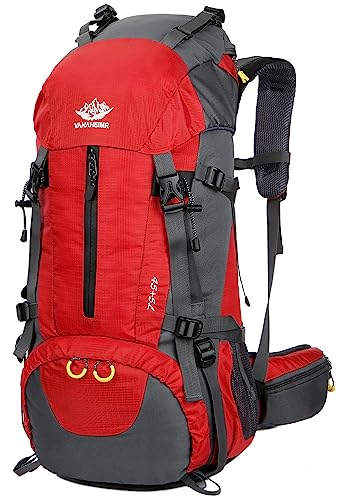 Esup 50L Hiking Backpack Men Camping Backpack with rain cover 45l+5l Lightweight Backpacking Backpack Travel Backpack
