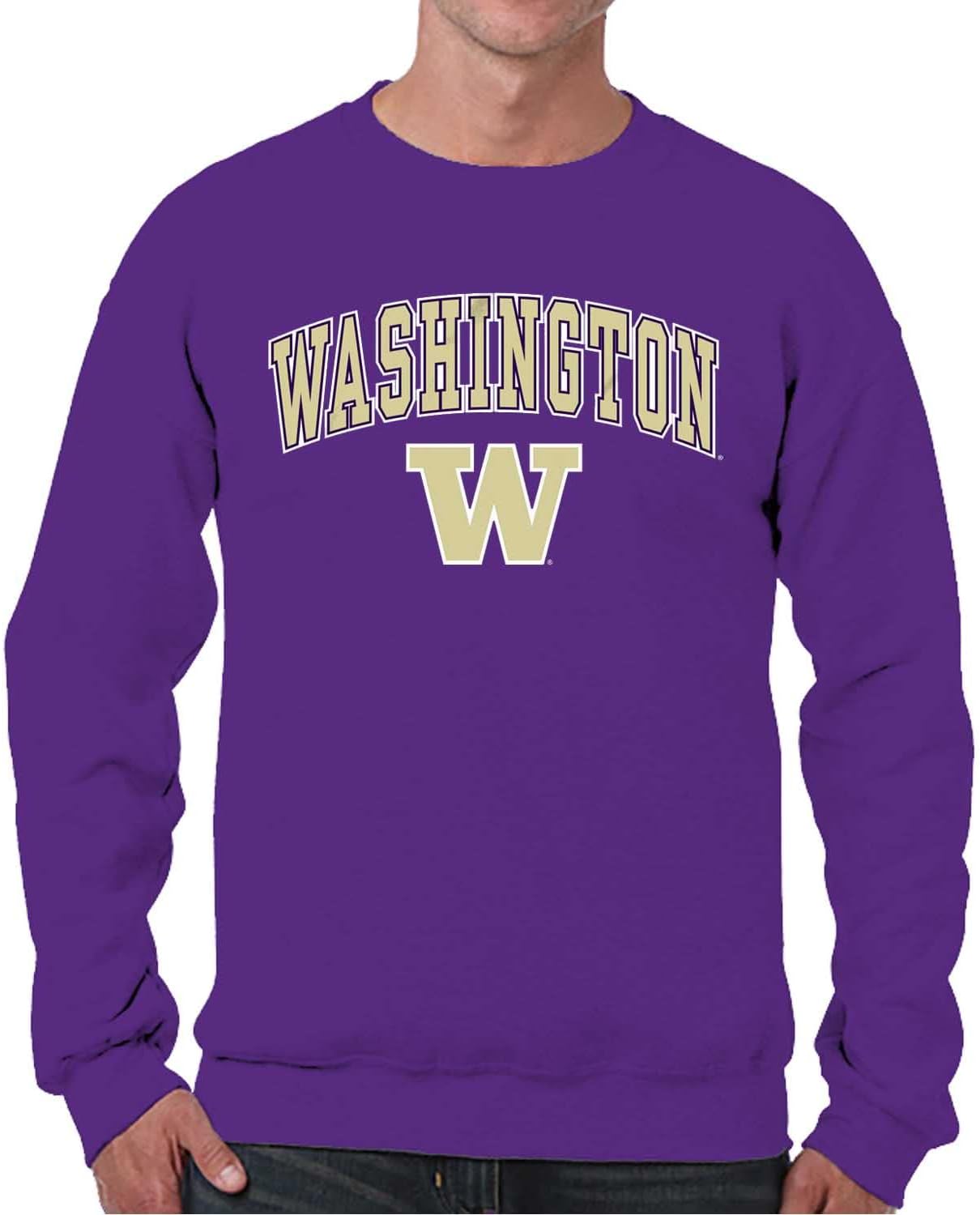 Campus Colors Adult Arch & Logo Soft Style Gameday Crewneck Sweatshirt