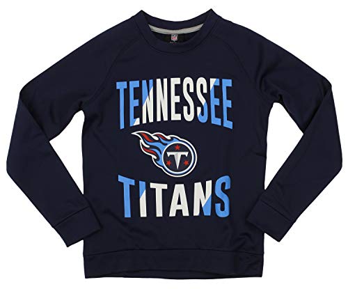 Outerstuff NFL Boys Youth (8-20) / Kids (4-7) Performance Fleece Crew Neck Long Sleeve Sweatshirt- Team Options