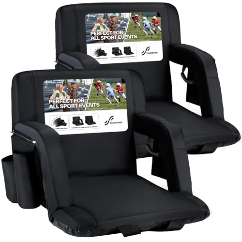 Sportneer Stadium Seats with Back Support