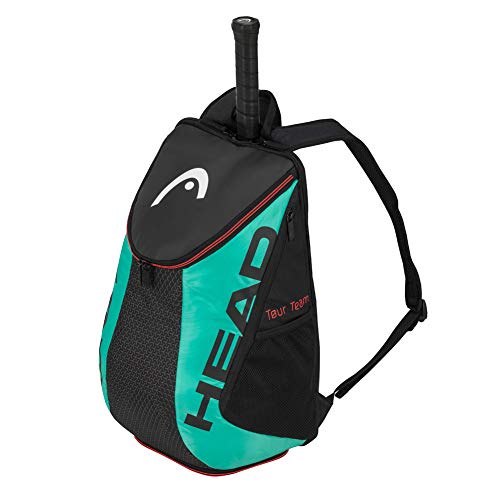 HEAD Tour Team Tennis Backpack (Black/Teal)