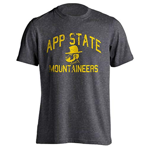 Sport Your Gear NCAA Officially Licensed Distressed Retro Short Sleeve T-Shirt Game Day Tee Spirit Wear Fan Gear Apparel