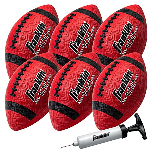 Franklin Junior 6-Pack Footballs