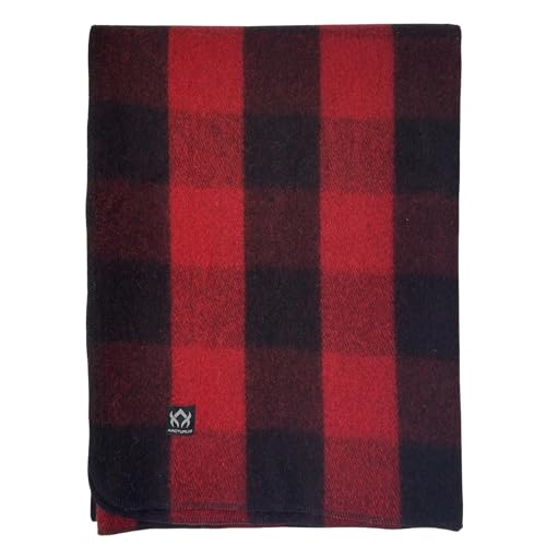 Arcturus Military Wool Blanket - Warm, Thick, Washable - Great for Outdoors, Camping, Stadium Blanket, Picnics, Travel - Car & Bushcraft Survival Kits