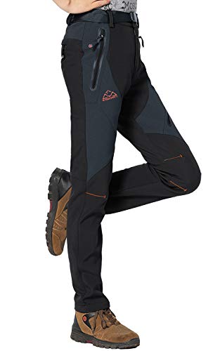 Rdruko Women's Snow Pants Waterproof Insulated Fleece Thermal Ski Hiking Snowboard Pants