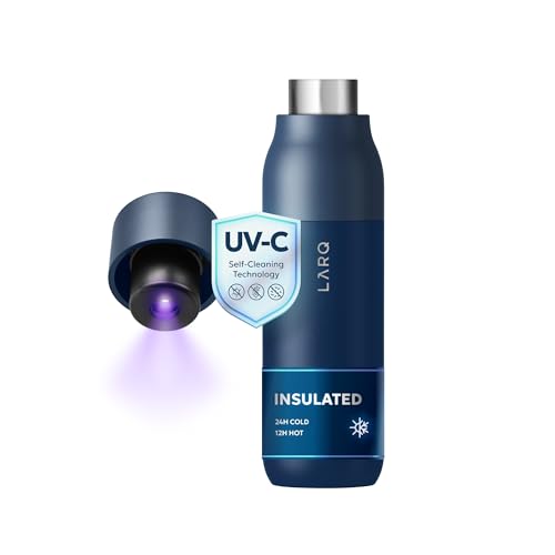 LARQ Bottle PureVis 17 oz (Monaco Blue)