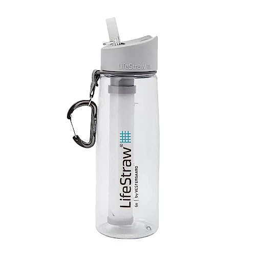 LifeStraw Go Water Filter Bottle (Clear)