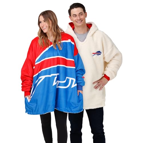 FOCO NFL Reversible Sherpa Hoodie