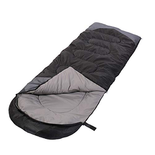 Sleeping Bag 3 Seasons (Summer, Spring, Fall) Warm & Cool Weather - Lightweight,Waterproof Indoor & Outdoor Use for Kids, Teens & Adults for Hiking and Camping
