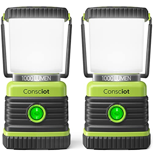 Consciot LED Battery Powered Camping Lantern