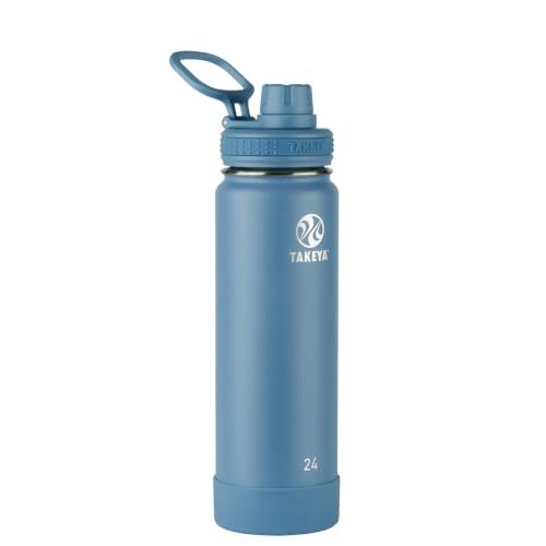 Takeya Actives Water Bottle with Spout Lid - 24 oz, Bluestone