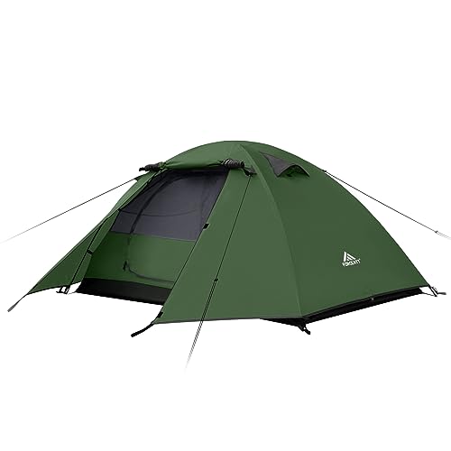 Forceatt Camping Tent 2/3/4 Person, Professional Waterproof & Windproof Lightweight Backpacking Tent Suitable for Outdoor,Hiking,Camping, Mountaineering and Travel