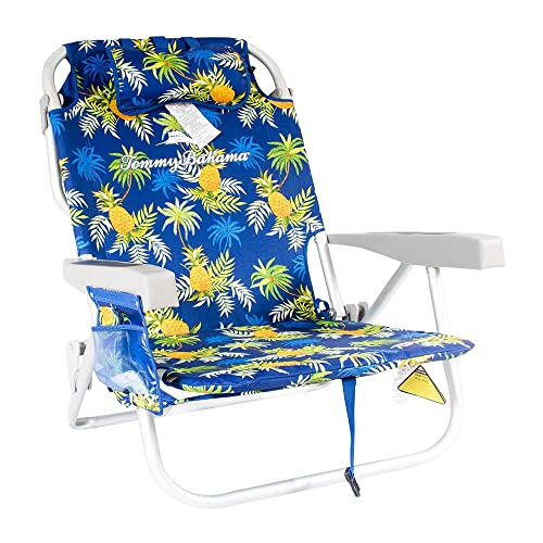Tommy Bahama 2016 Backpack Cooler Chair with Storage Pouch and Towel Bar