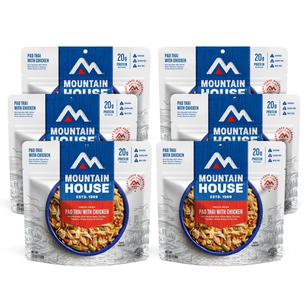 Mountain House Pad Thai with Chicken (6-Pack)