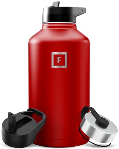 IRON FLASK 64 oz (Fire Red)