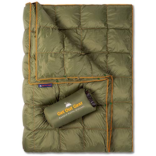 Get Out Gear Double Puffy (Olive/Orange)