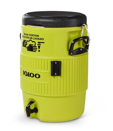 Igloo Sports Cooler | Insulated Beverage Dispenser with Spout |Portable Handwashing Station