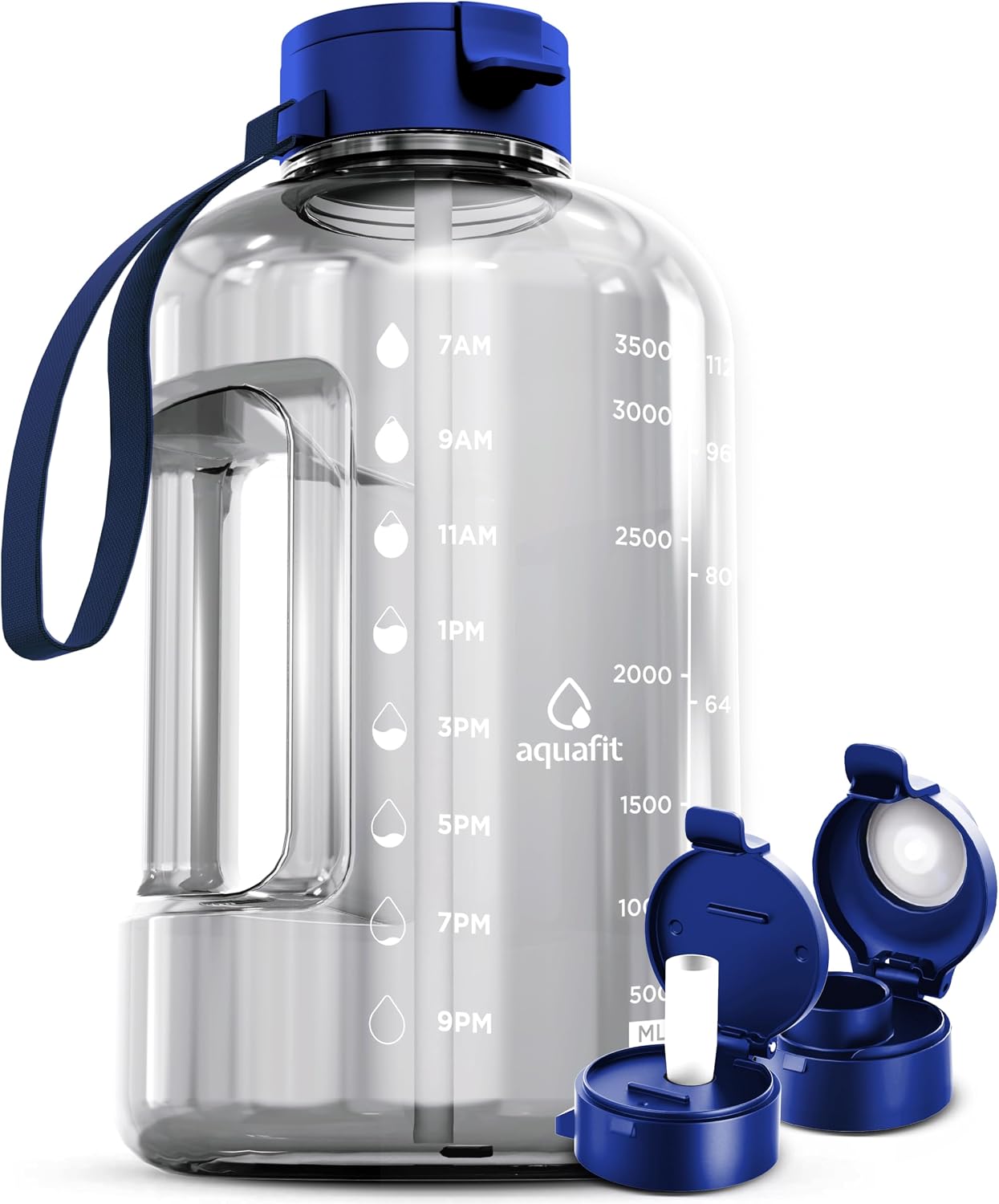 AQUAFIT 1 Gallon Water Bottle (Clarity)