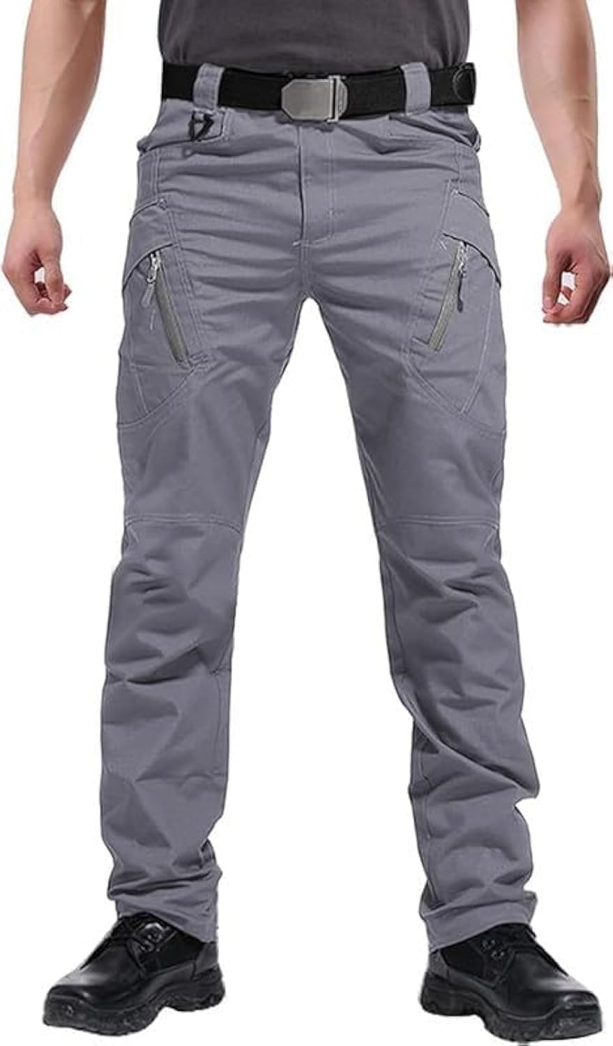 Susclude Men's Ripstop Outdoor Cargo Trousers