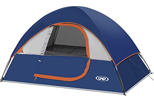 Camping Tent 2 Person, Waterproof Windproof Tent with Rainfly Easy Set up-Portable Dome Tents for Camping...