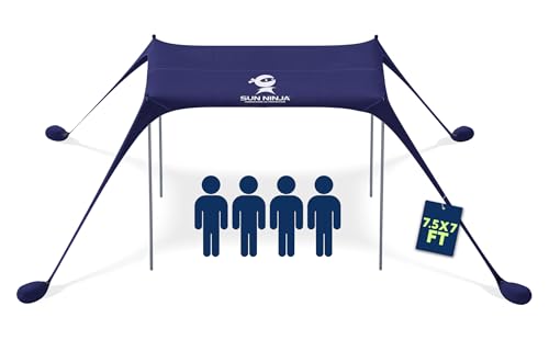 SUN NINJA Beach Tent (Most Reviewed)