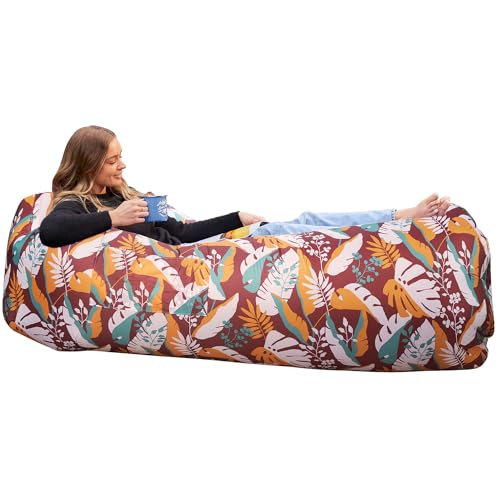WEKAPO Inflatable Sun Lounger, Air Sofa, Hammock, Portable, Waterproof and Leak-Proof, Ideal for Backyard, Beach, Travel, Camping, Picnics and Music Festivals