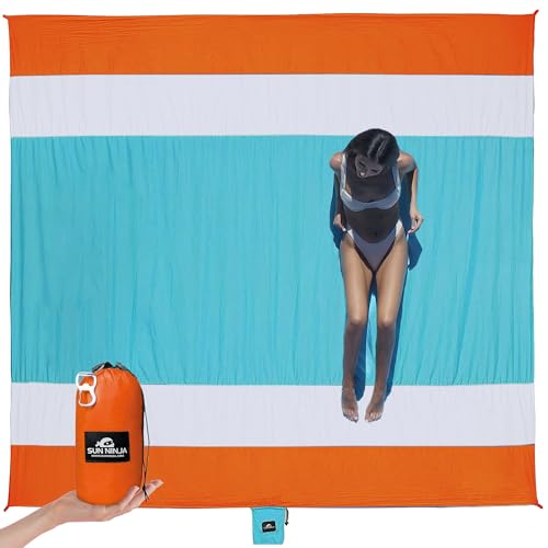 SUN NINJA Sand Proof Beach Blanket