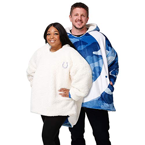 FOCO Reversible Oversized Sherpa Hoodie