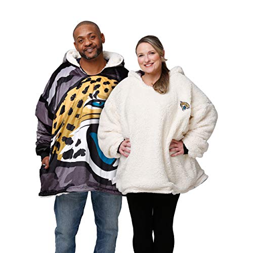FOCO Reversible Oversized Sherpa Hoodie