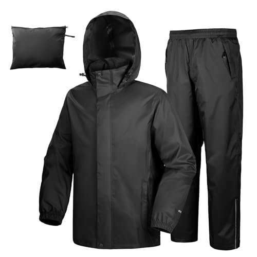 33,000ft Packable Rain Suit (Top Pick)