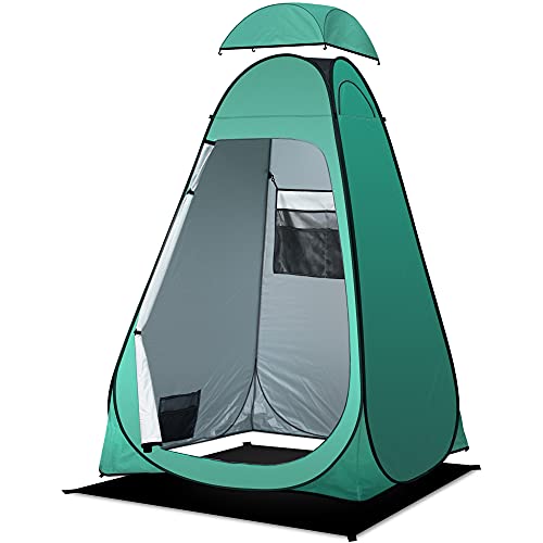 anngrowy Extra-Tall Pop-Up Shower Tent
