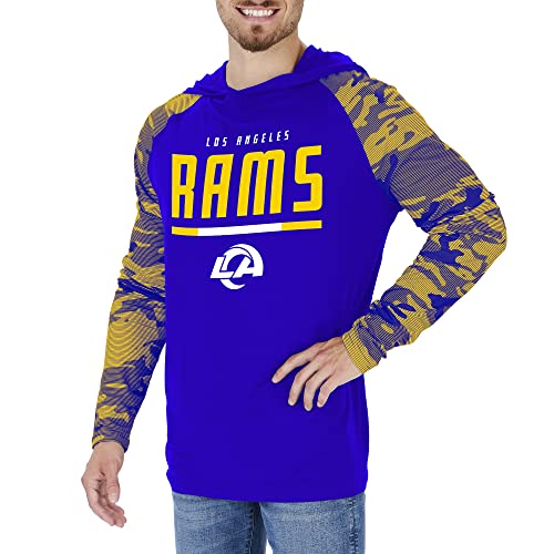 Zubaz NFL Teams Men's Lightweight Pullover Hoodie
